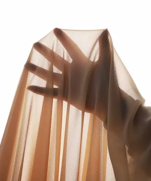 Chiffon Fabric (Per Metre) - Blush