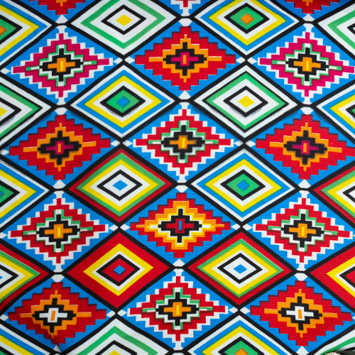 Printed Mini Matt 150cm - Squares 1