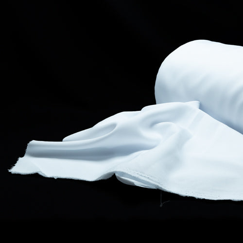 Mini Matt Fabric 150cm - Per-meter, Optic White