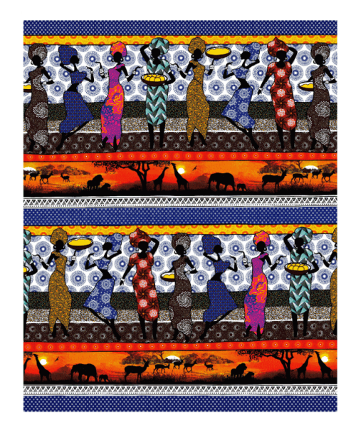 3 Cats Fabric - CW95
